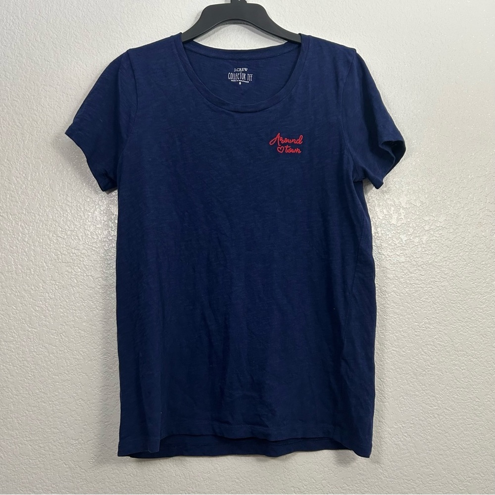 J Crew Around Town Collectors Tee Shirt